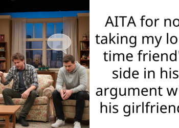 AITA for not taking my long time friend’s side in his argument with his girlfriend?