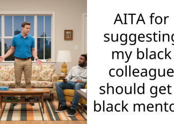 AITA for suggesting my black colleague should get a black mentor?