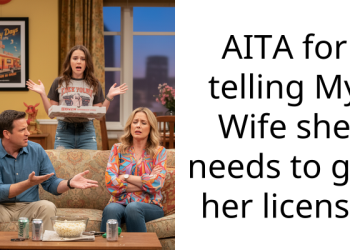 AITA for telling My Wife she needs to get her license