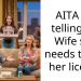 AITA for telling My Wife she needs to get her license