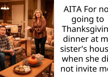 AITA For not going to Thanksgiving dinner at my sister’s house, when she did not invite me?