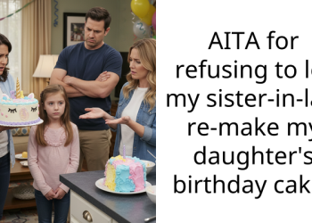 AITA for refusing to let my sister-in-law re-make my daughter’s birthday cake?