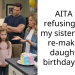 AITA for refusing to let my sister-in-law re-make my daughter’s birthday cake?