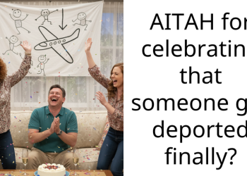 AITAH for celebrating that someone got deported finally?