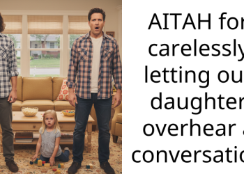 AITAH for carelessly letting our daughter overhear a conversation