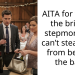 AITA for telling the bride’s stepmom she can’t steal wine from behind the bar?