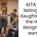 AITA for letting my daughter get the mail design she wants