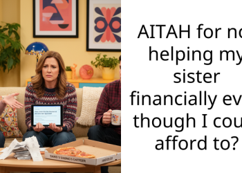 AITAH for not helping my sister financially even though I could afford to?