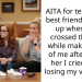 AITA for telling my best friend to shut up when she crossed the line while making fun of me after I told her I cried after losing my virginity?