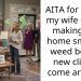 AITA for telling my wife off for making our home smell of weed before new clients come around.