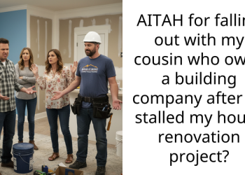 AITAH for falling out with my cousin who owns a building company after he stalled my house renovation project?
