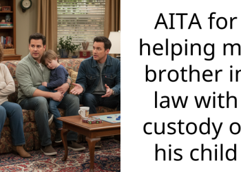 AITA for helping my brother in law with custody of his child