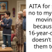 AITA for saying no to my family moving in because my 16-year-old son doesn’t want them to?