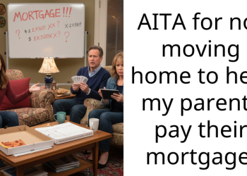 AITA for not moving home to help my parents pay their mortgage