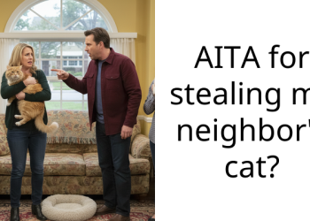 AITA for stealing my neighbor’s cat?