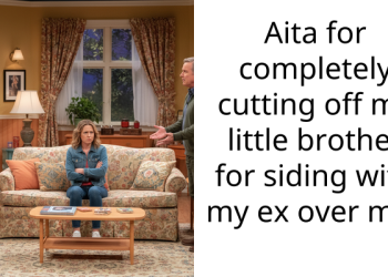 Aita for completely cutting off my little brother for siding with my ex over me?