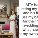 AITA for not letting my brother and his fiancée use my backyard for their “small” wedding after what happened at my own wedding?