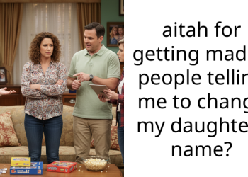 aitah for getting mad at people telling me to change my daughters name?