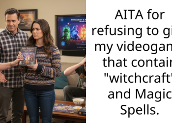AITA for refusing to give my videogame that contain “witchcraft” and Magic Spells.