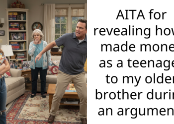 AITA for revealing how I made money as a teenager to my older brother during an argument?
