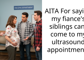 AITA For saying my fiance’s siblings cant come to my ultrasound appointment?
