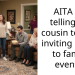AITA for telling my cousin to stop inviting my ex to family events?