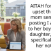 AITAH for being upset that my mom sent a job posting I applied to her boyfriend’s daughter, after I specifically told her not to?