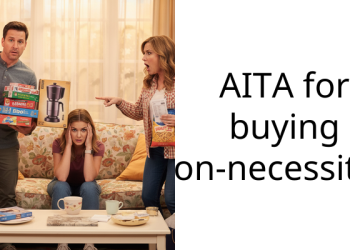 AITA for buying non-necessities?