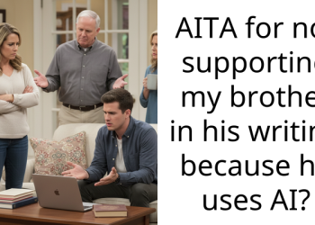 AITA for not supporting my brother in his writing because he uses AI?