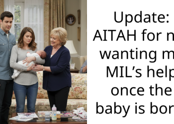 Update: AITAH for not wanting my MIL’s help once the baby is born.