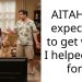AITAH for expecting to get what I helped pay for?