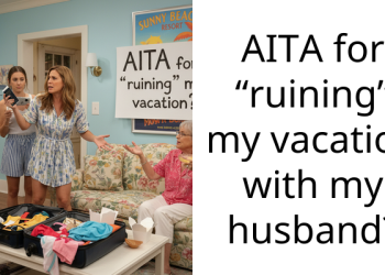 AITA for “ruining” my vacation with my husband?