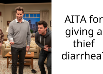 AITA for giving a thief di****ea?