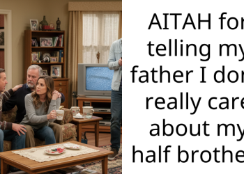 AITAH for telling my father I don’t really care about my half brother?