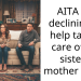 AITA for declining to help taking care of my sister’s mother in law