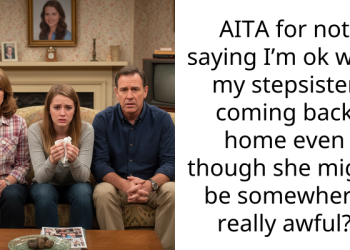 AITA for not saying I’m ok with my stepsister coming back home even though she might be somewhere really awful?