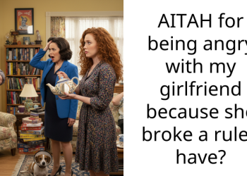 AITAH for being angry with my girlfriend because she broke a rule I have?
