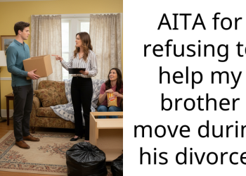 AITA for refusing to help my brother move during his divorce?
