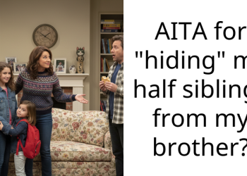 AITA for “hiding” my half siblings from my brother?