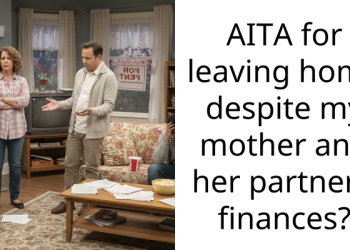 AITA for leaving home despite my mother and her partner’s finances?