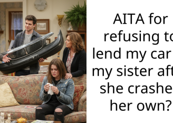 AITA for refusing to lend my car to my sister after she crashed her own?