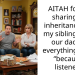 AITAH for not sharing my inheritance with my siblings after our dad left everything to me “because I listened”?