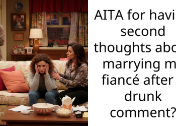 AITA for having second thoughts about marrying my fiancé after a drunk comment?