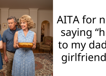 AITA for not saying “hi” to my dad’s girlfriend?