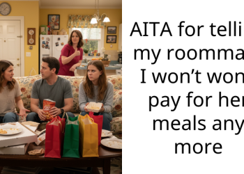 AITA for telling my roommate I won’t won’t pay for her meals any more