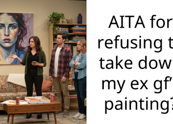 AITA for refusing to take down my ex gf’s painting?