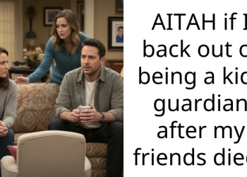 AITAH if I back out of being a kids guardian after my friends died?