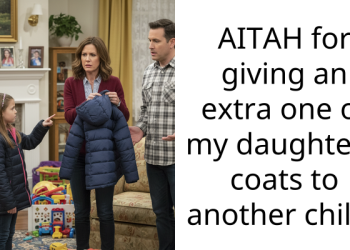 AITAH for giving an extra one of my daughter’s coats to another child?