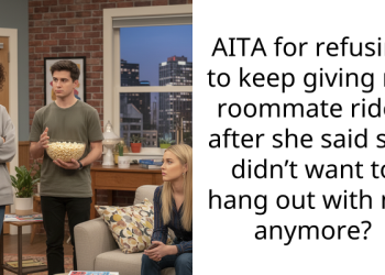 AITA for refusing to keep giving my roommate rides after she said she didn’t want to hang out with me anymore?