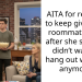 AITA for refusing to keep giving my roommate rides after she said she didn’t want to hang out with me anymore?